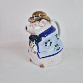 Theepot Gentleman Pig | Andrea by Sadek