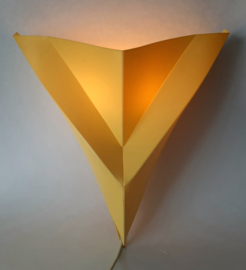Wandlamp Ikea Fluga Geel | Vintage ikea lamp
