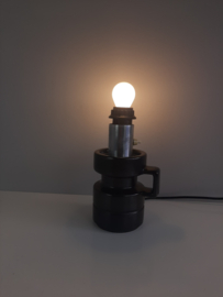 Steuler keramische Tafellamp | Carl Zalloni Design jaren 60 | Model 75\15 | West Germany
