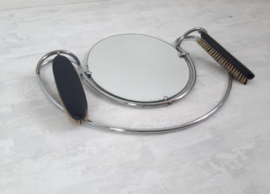 Vintage spiegel in buisframe lijst