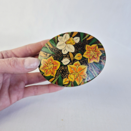 Vintage papiermaché doos | Kasjmir India