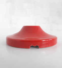 Plafondkap porselein Rood