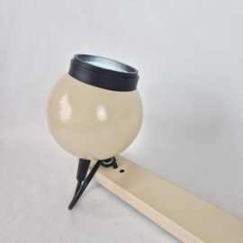 Spotjesbalk beige eyeball | Jaren 70/80 wand,- of plafondverlichting