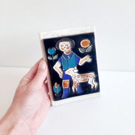 Keramische tegels Henk Potters| Jaren 70 | Kunsttegels