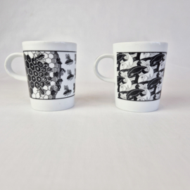 M.C. Escher mokken | Douwe Egberts beker