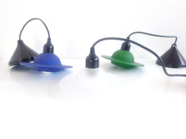 Vintage hanglampen Massive, space age, diverse kleuren