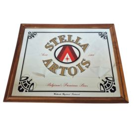 Vintage Stella Artois spiegel | Pub/Bar decor | Vintage bier reclame