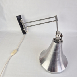 Vintage Philips Wandlamp | Verstelbare Trompetlamp