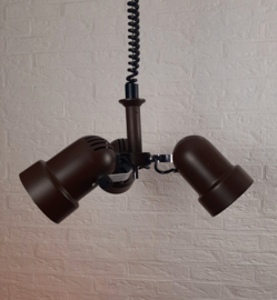 Vintage hanglamp met 3 lichtpunten, modernistische kroonluchter, verstelbare hoogte