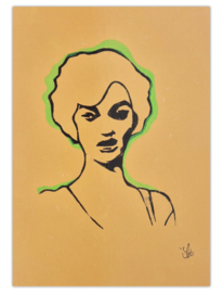 Retro Pop Art Ansichtkaarten Set van 3
