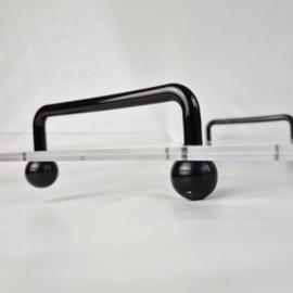 Lucite dienblad uit de jaren 80