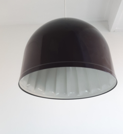 Vintage jaren 70 hanglamp Ikea, Typ: T742, bruine kunststof hanglamp