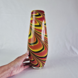 Vintage Murano-Vaas | Swirl-Design