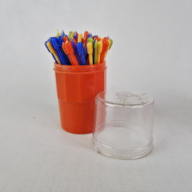 Vintage Teco cocktail prikkers