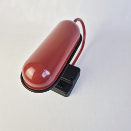 Vintage Rode Wandlamp | Leeslamp