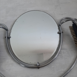 Vintage spiegel in buisframe lijst