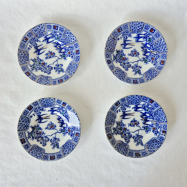 Orientaals Bone China Demitasse kop en schotel set van 4 stuks