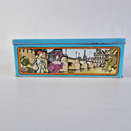Vintage ontbijtkoekblik 'Peijnenburg'  Couque de Paris