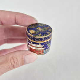 Cloisonné Pillendoosje Eenden