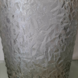 IJsemmer frosted glass | Vintage ijsemmer | Glazen wijnkoeler