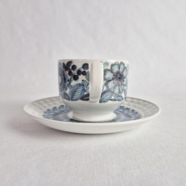 Set van 4 vintage kop en schotels uit de Castillian Collection | Toledo van Pontesa Ironstone