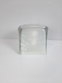Vintage Ikea ijsblok tafellamp | TYP B0012 | Iviken "Ice Cube"