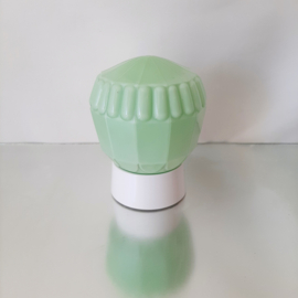 Thabur Art Deco plafondlamp in groen | Pastelgroene schroefbol