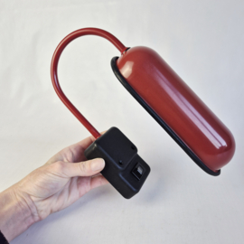 Vintage Rode Wandlamp | Leeslamp