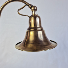 Vintage Messing bureaulamp