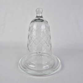 Vintage glazen stolp