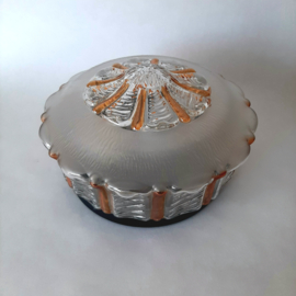 Jaren 60 plafondlamp | Bloemvormige lamp