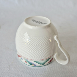 Villeroy en Boch Indian Look kop en schotel
