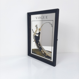 Vintage spiegel Vogue | Art Deco stijl wandspiegel