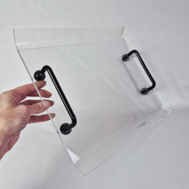 Lucite dienblad uit de jaren 80