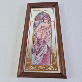 Art Nouveau Spiegel Éveil du Matin | Alphonse Mucha