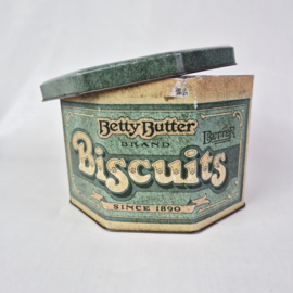 Vintage Betty Butter Better Biscuits Koektrommel