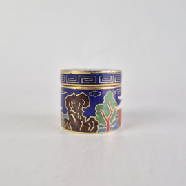 Cloisonné Pillendoosje Eenden