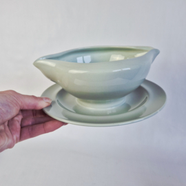 Vintage Royal Goedewaagen Gouda Celadon Sauskom