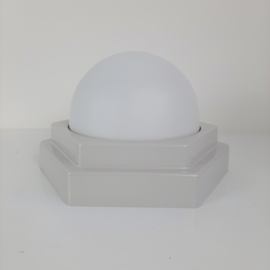 Prachtige vintage design plafondlamp Herda, jaren 80 plafonniere