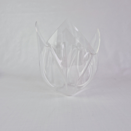 Lucite Zakdoekvaas | Vintage Acryl zakdoek vaas