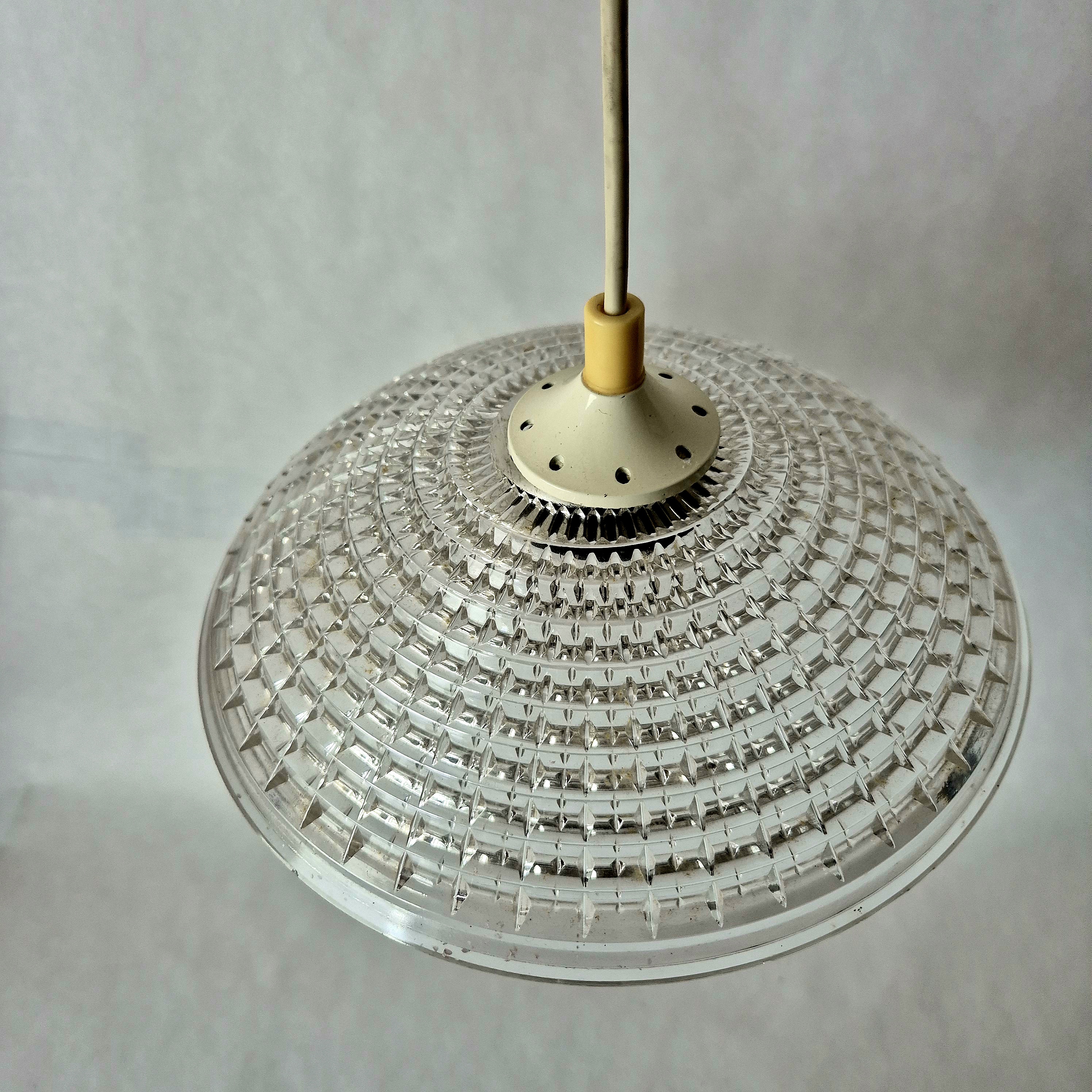 Glazen hanglampje | MCM hanglamp | Glazen hanglamp strak design