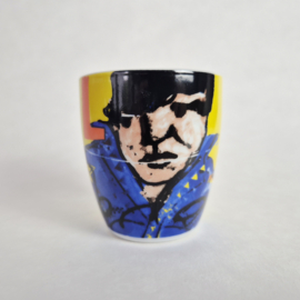 Herman Brood espresso kopje | Porseleinen kopje | 'Elvis' kopje