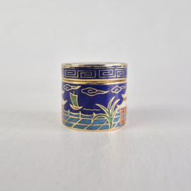 Cloisonné Pillendoosje Eenden