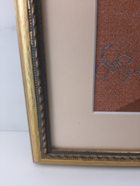 Stoffen schilderij, geweven schilderij