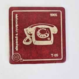 Vintage onderzetters voor glazen | Set van 5