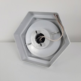 Prachtige vintage design plafondlamp Herda, jaren 80 plafonniere
