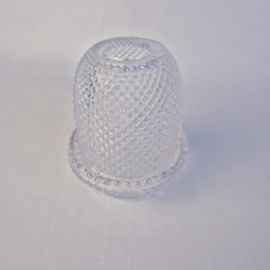 Antieke fairy light | Samuel Clarke's Fairy Pyramid | Diamond point geperst glas EAPG
