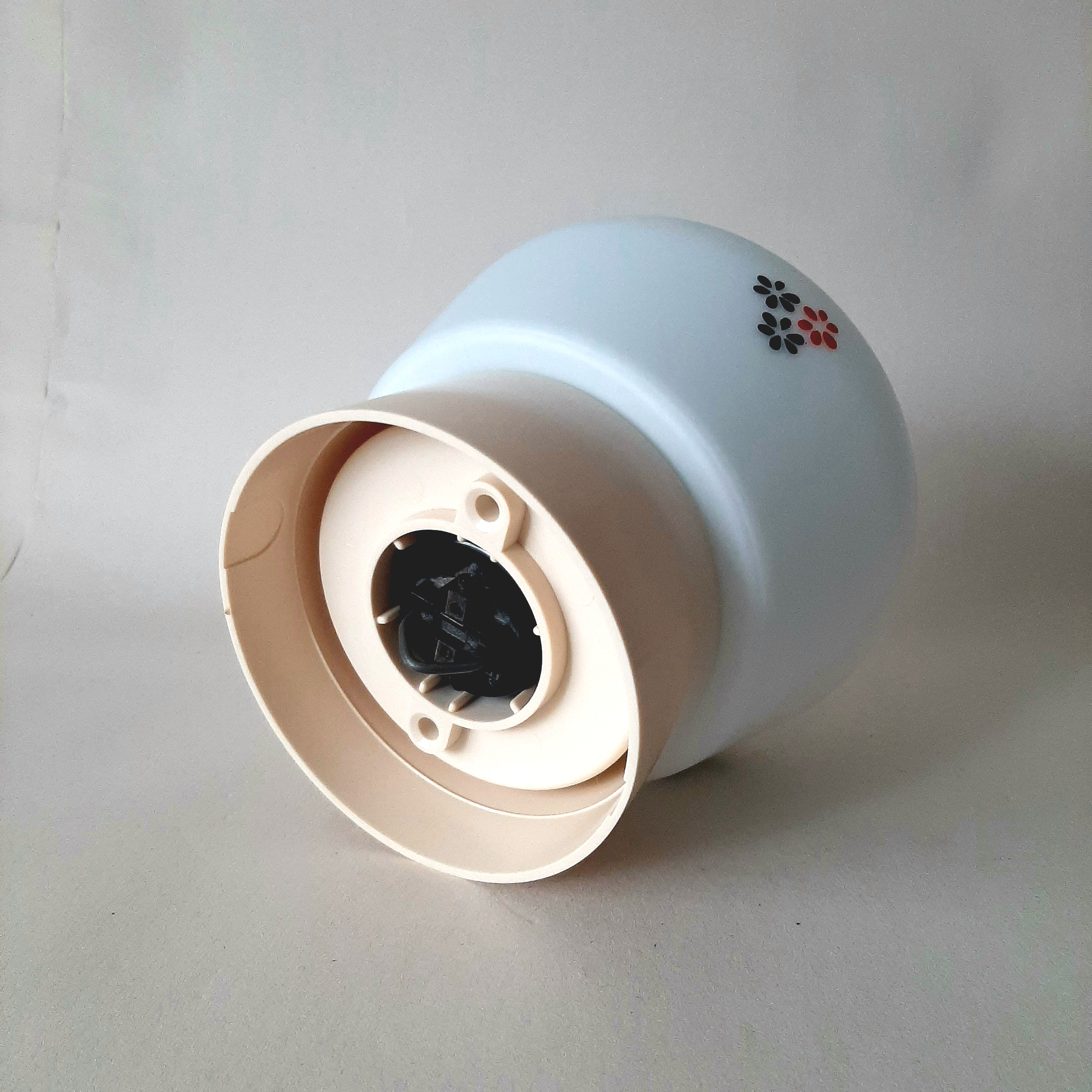 Philips schroefbol | Vintage plafondlamp met bloem decor | MCM