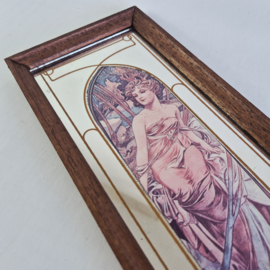 Art Nouveau Spiegel Éveil du Matin | Alphonse Mucha