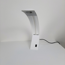 Vintage design booglamp, bureaulamp, tafellamp, Italiaans desing lamp